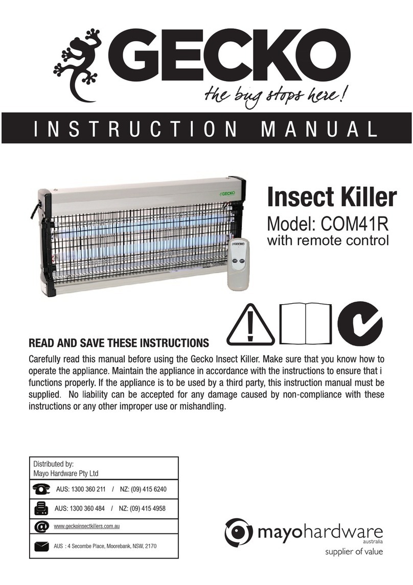 Gecko COM41R instruction manual