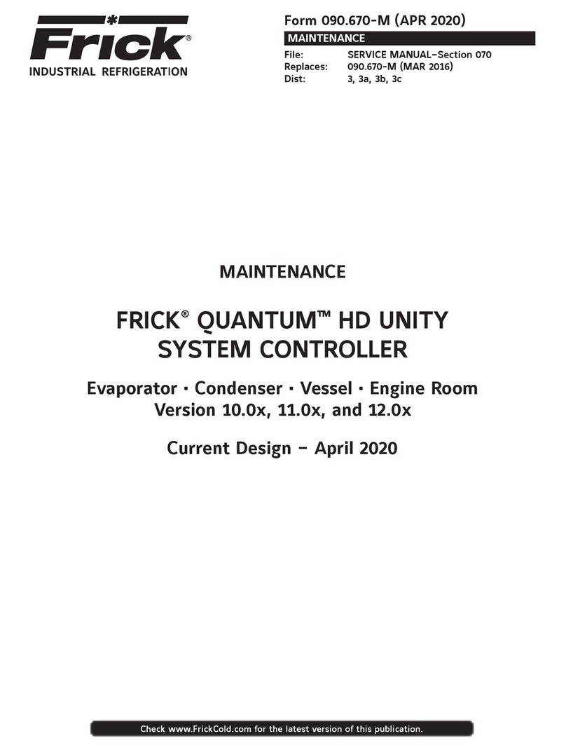 Frick QUANTUM HD UNITY maintenance
