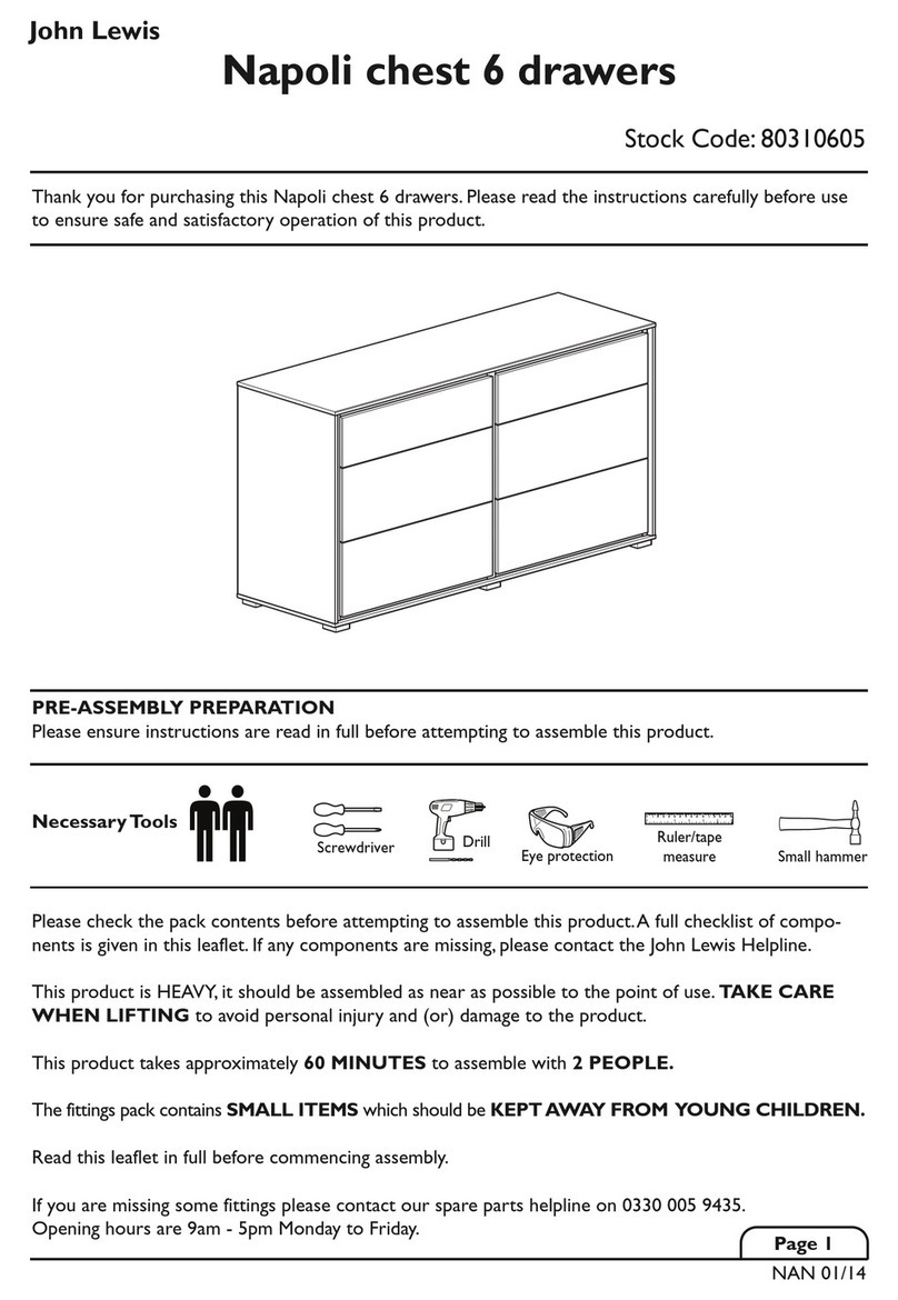 John Lewis Napoli 80310605 User manual John Lewis Napoli 80310605 User manual