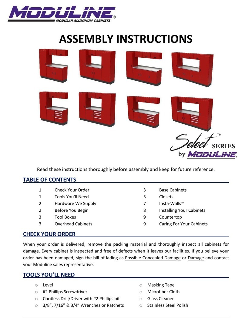 Moduline Select Series User manual