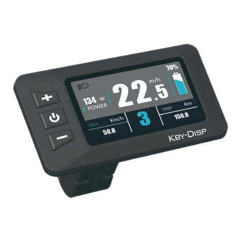 Key-Disp KD218 User manual