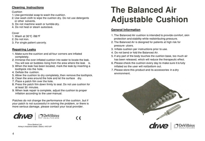 Drive DeVilbiss Healthcare Balanced Air quick start guide
