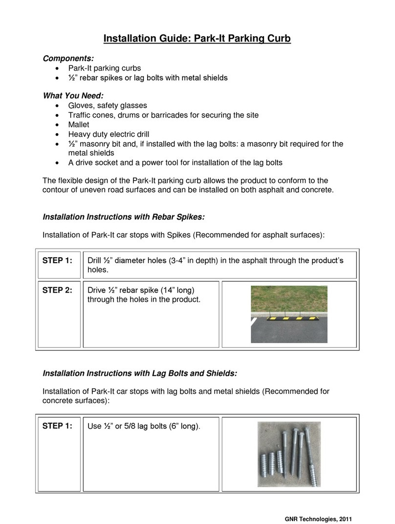Gnr Park-It installation guide Gnr Park-It installation guide
