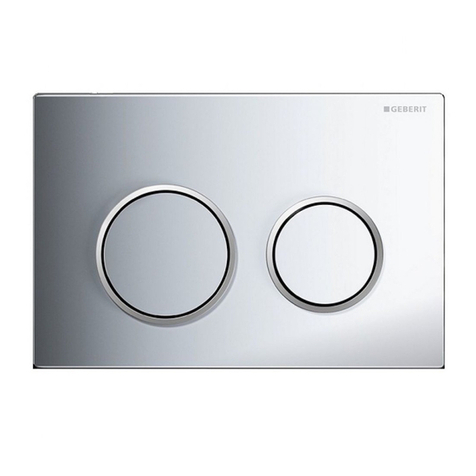 Geberit OMEGA20 1811549 User manual Geberit OMEGA20 1811549 User manual