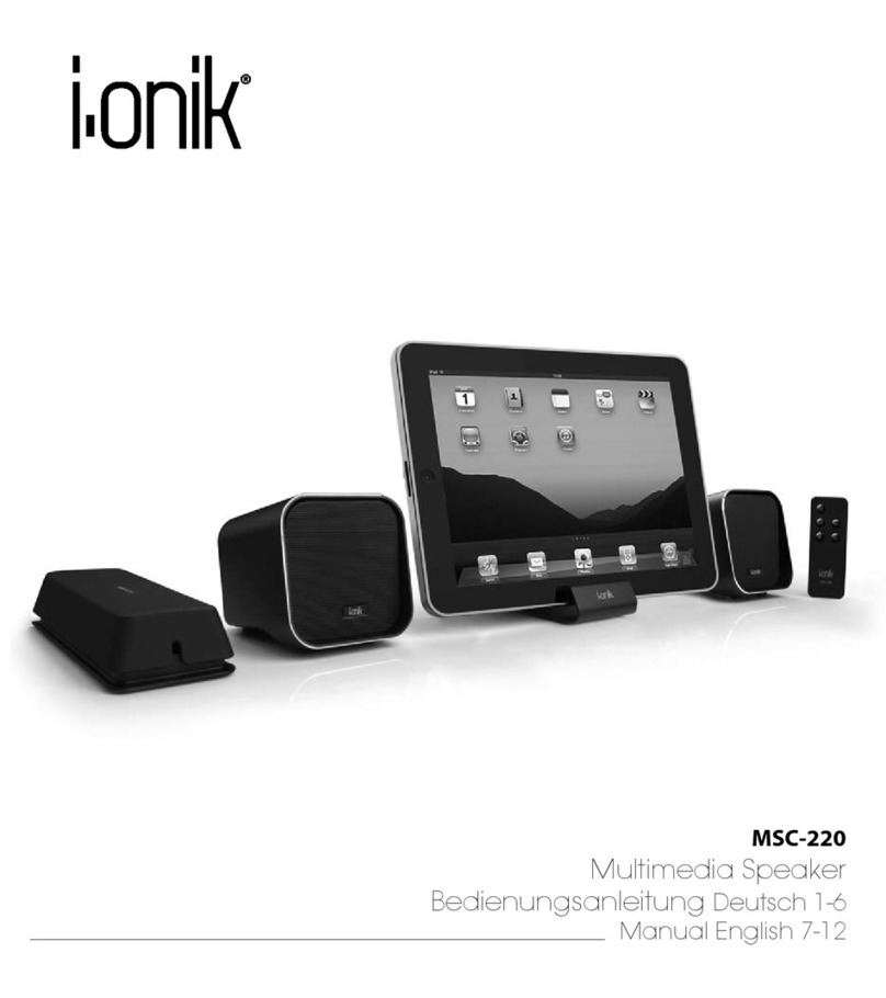 i-onik MSC-220 manual