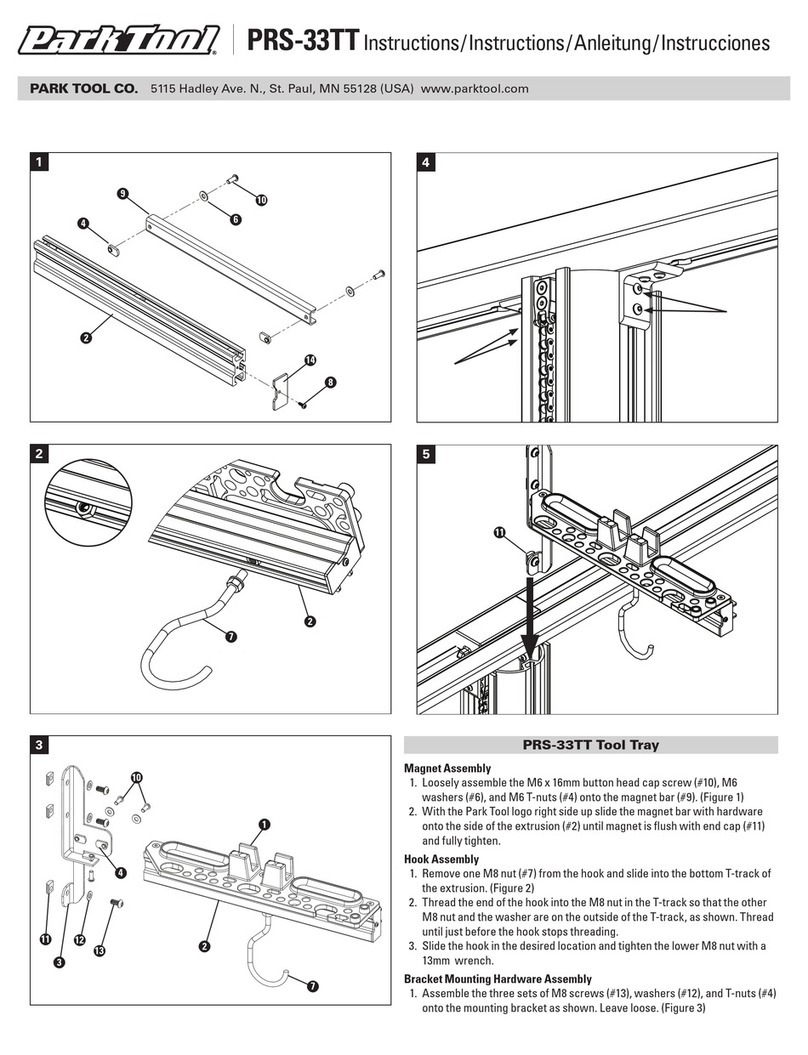 parktool PRS-33TT instructions