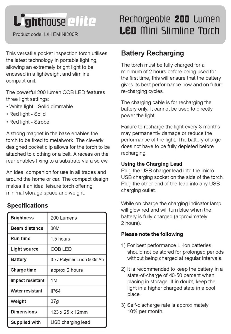 Lighthouse elite L/HEMINI200R manual