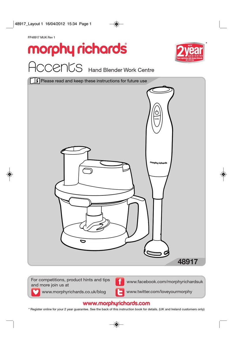 Morphy Richards Accents 48917 User manual
