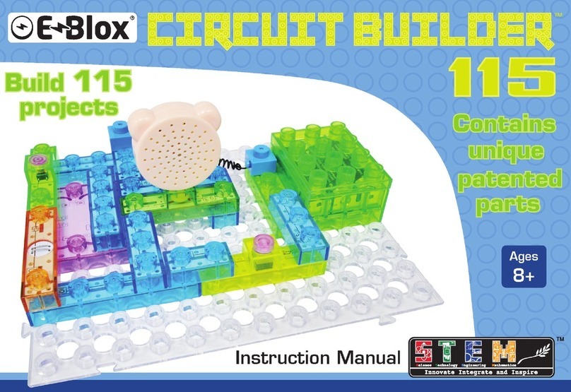 E-BLOX CIRCUIT BUILDER 115 User manual
