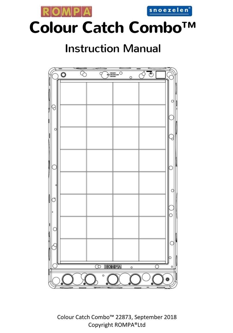 Rompa SNOEZELEN Colour Catch Combo User manual