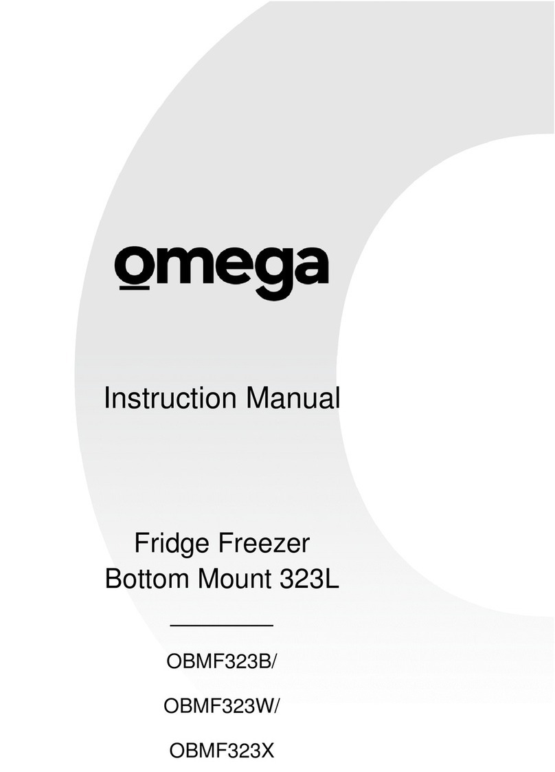 Omega OBMF323B instruction manual