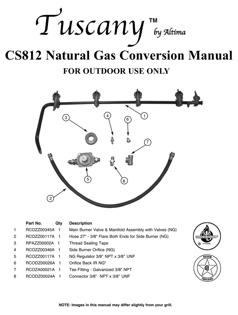 Altima Tuscany CS812 manual
