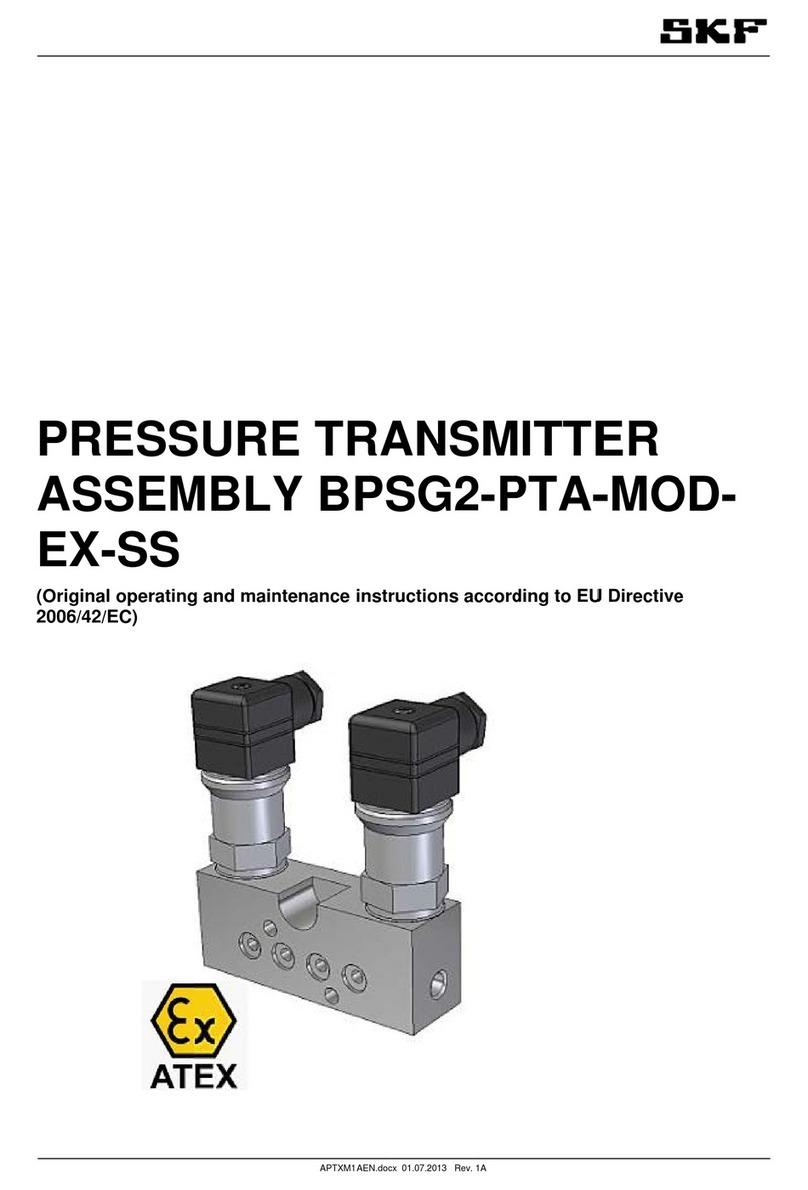 SKF BPSG2-PTA-MOD-EX-SS Manual