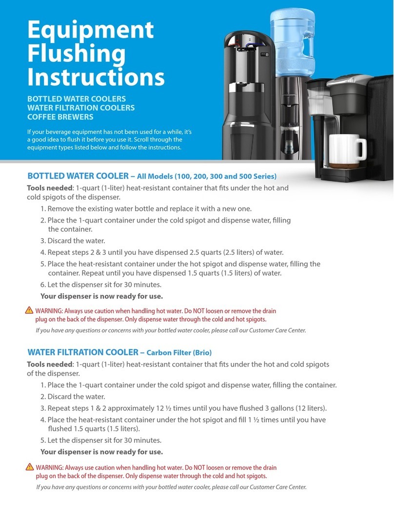 PureFlow 100 Series Equipment Flushing Instructions PureFlow 100 Series Equipment Flushing Instructions