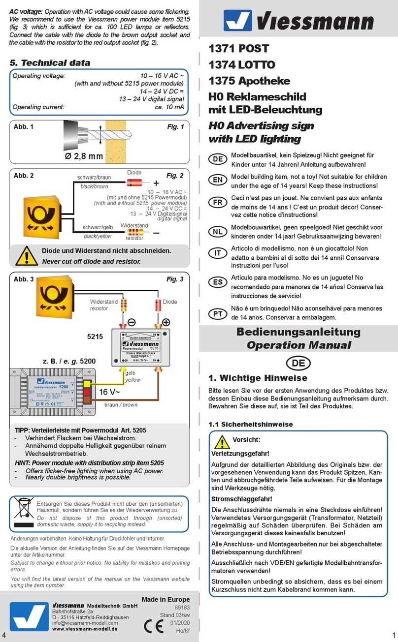 Viessmann 1371 POST Operation manual Viessmann 1371 POST Operation manual