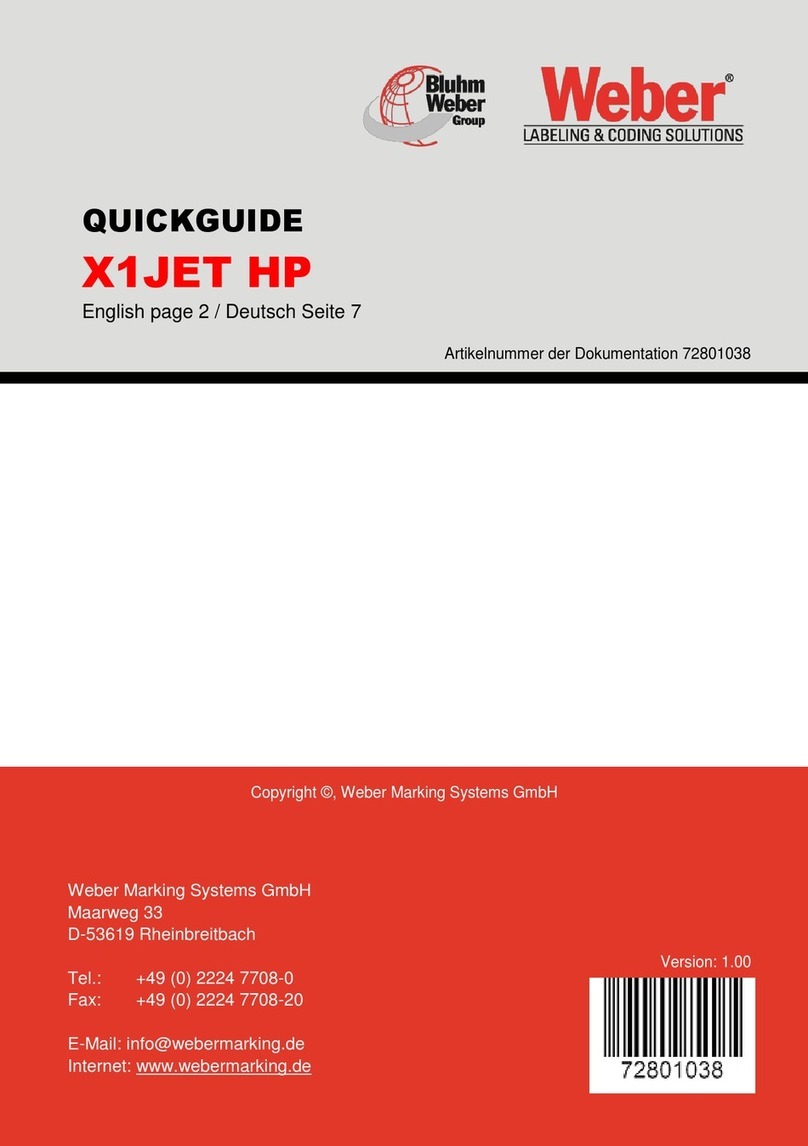 Weber X1JET HP quick guide