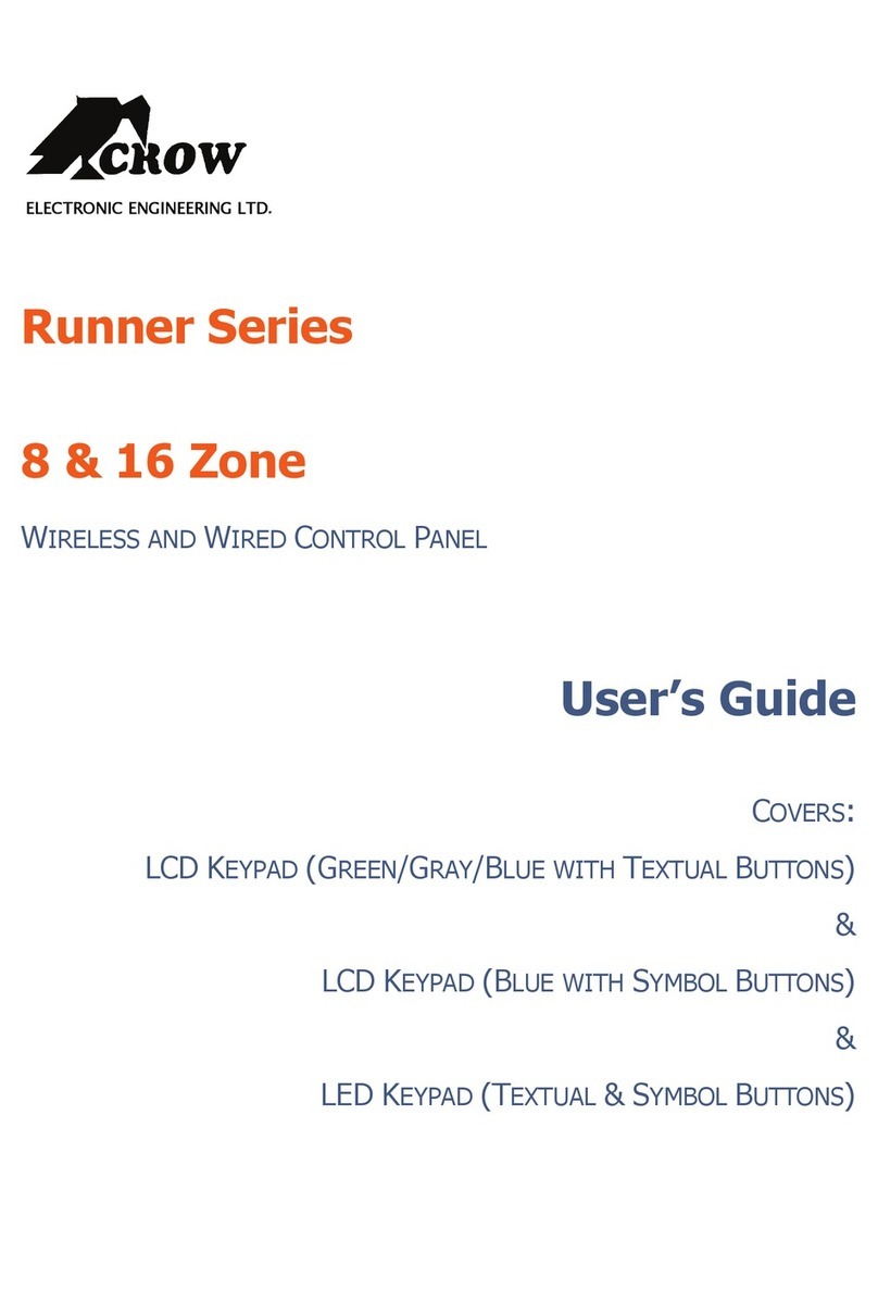 Crow Runner Series User manual