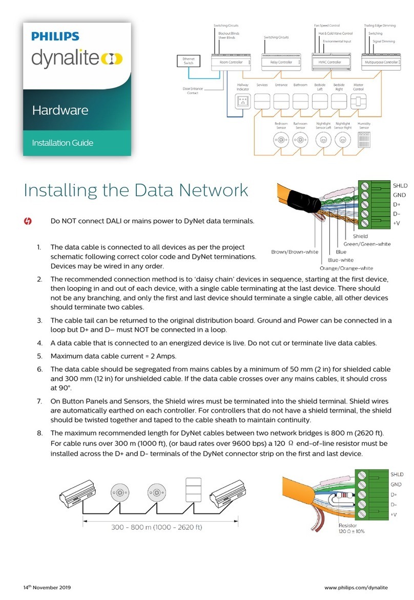 Philips dynalite installation guide