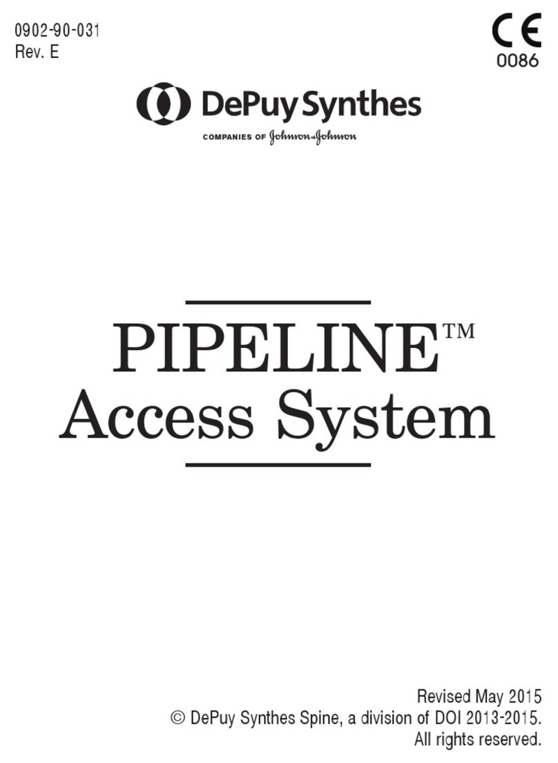 Johnson & Johnson DePuy Synthes PIPELINE Access System User manual