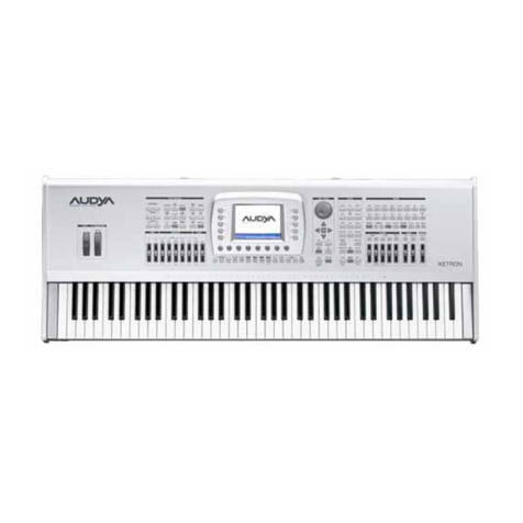 KETRON AUDYA Series User manual