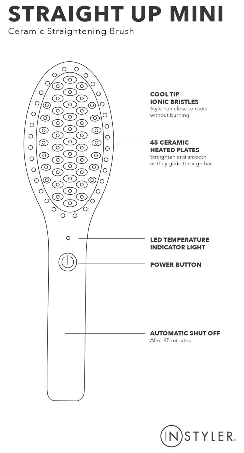 InStyler STRAIGHT UP MINI User manual