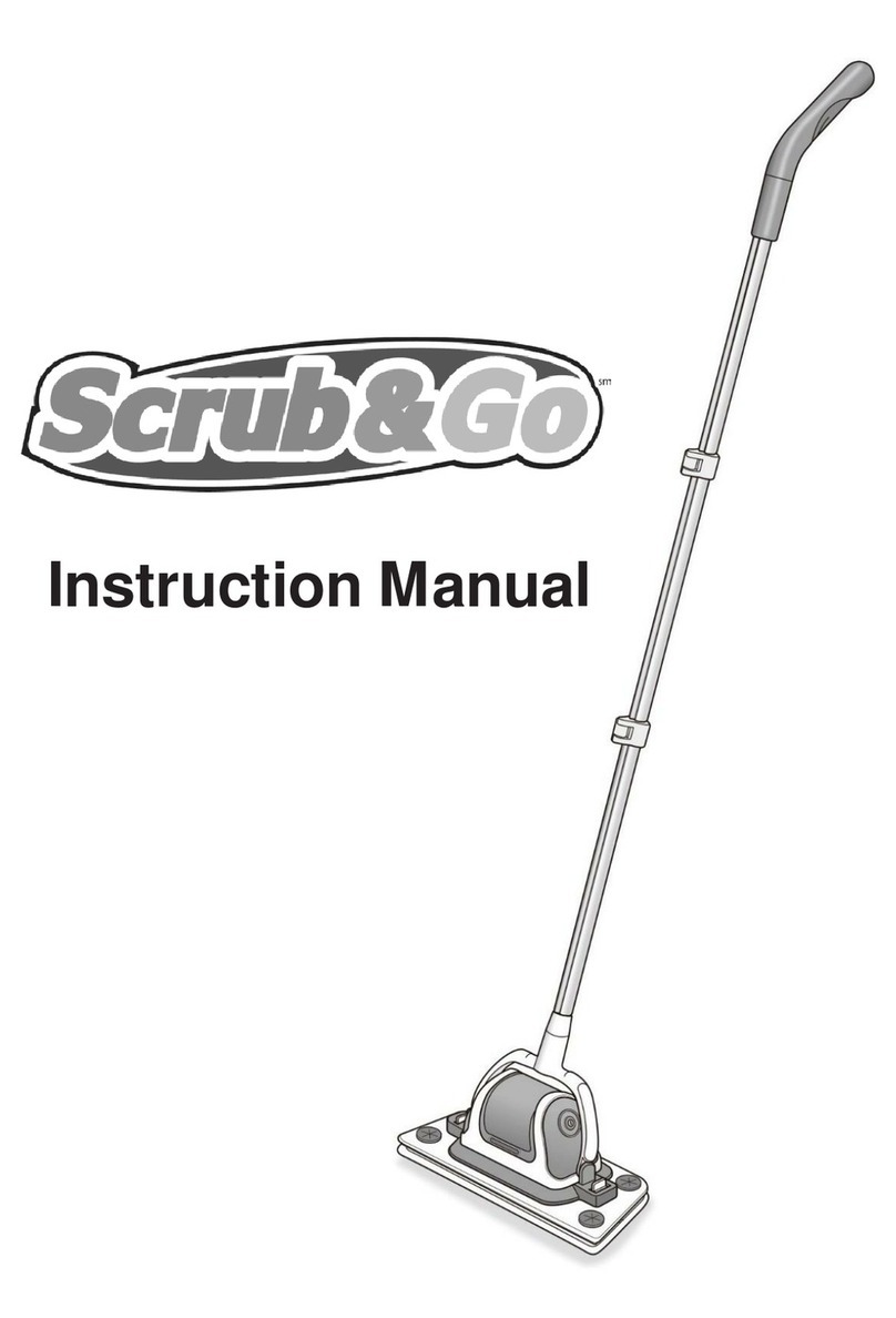 Scrub&Go B-810US instruction manual