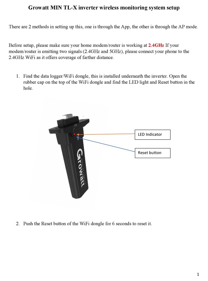 Growatt MIN TL-X Manual