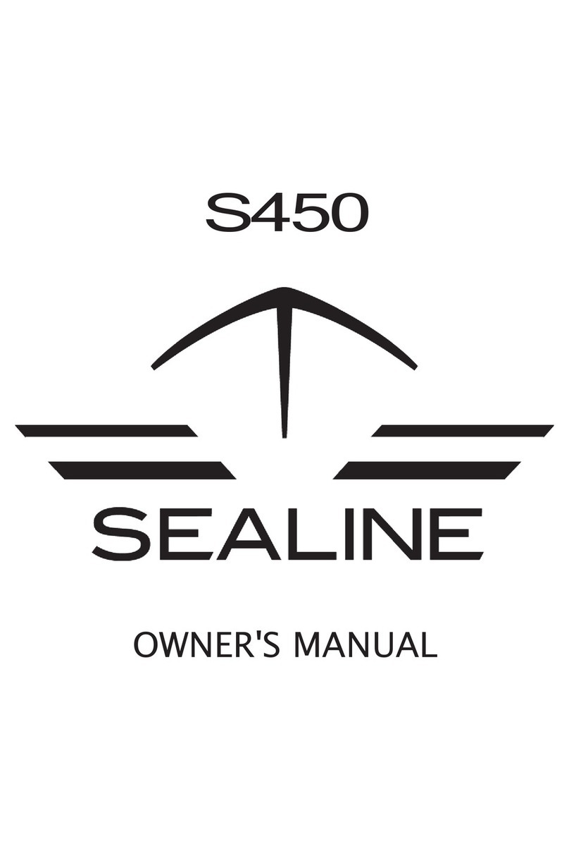 SEALINE S450 owner's manual
