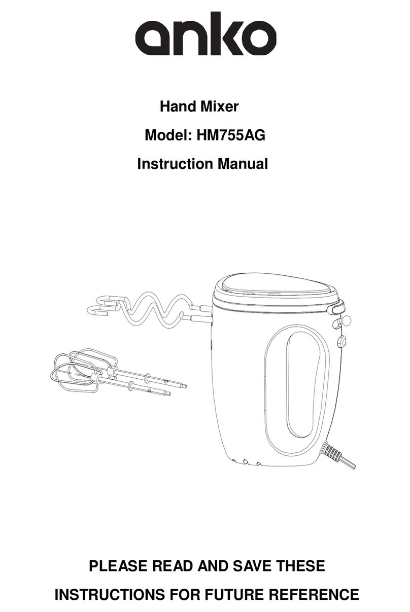 anko HM755AG instruction manual