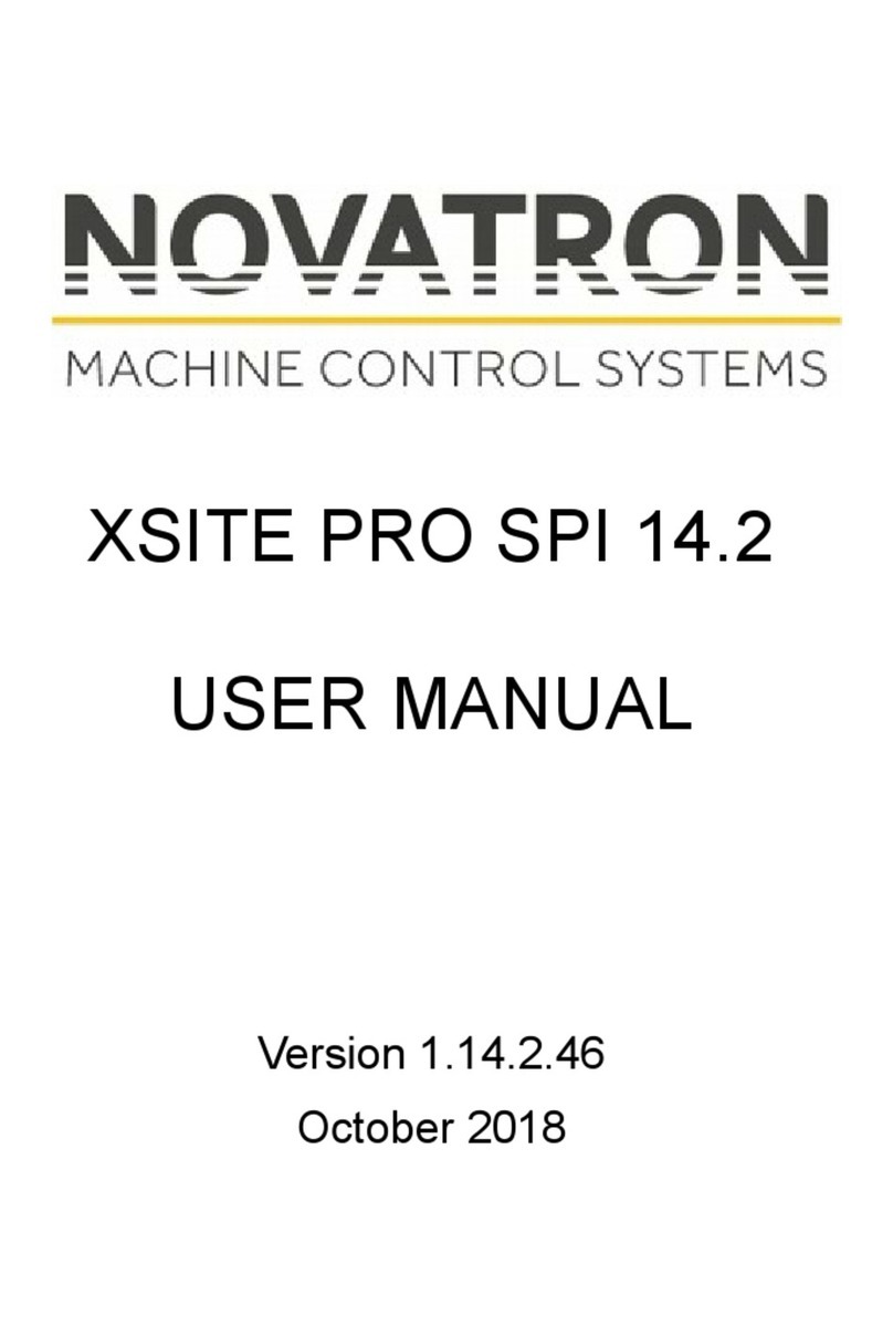 Novatron XSITE PRO SPI 14.2 user manual