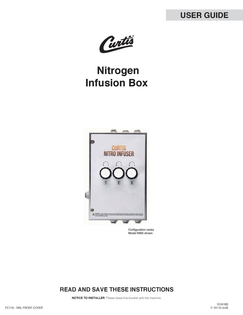 Curtis Nitrogen Infusion Box user guide