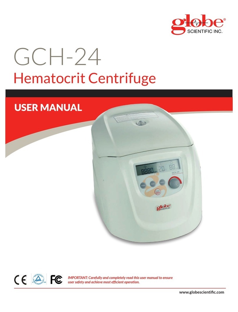 Globe Scientific GCH-24 user manual