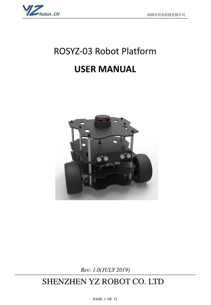 YZ Robot ROSYZ-03 User manual