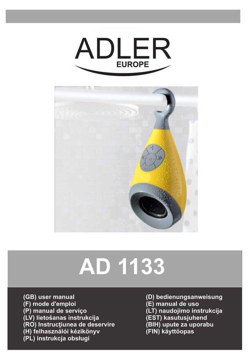 Adler AD 1133 user manual