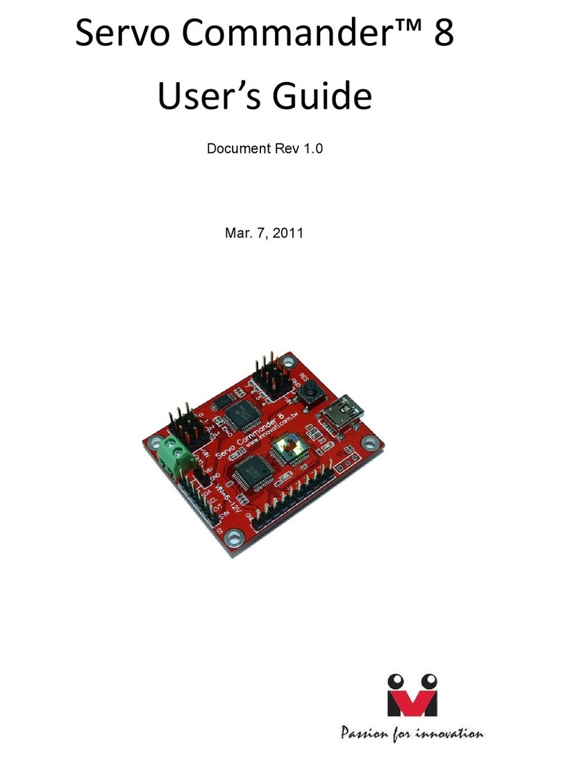 Innovati Servo Commander 8 user guide