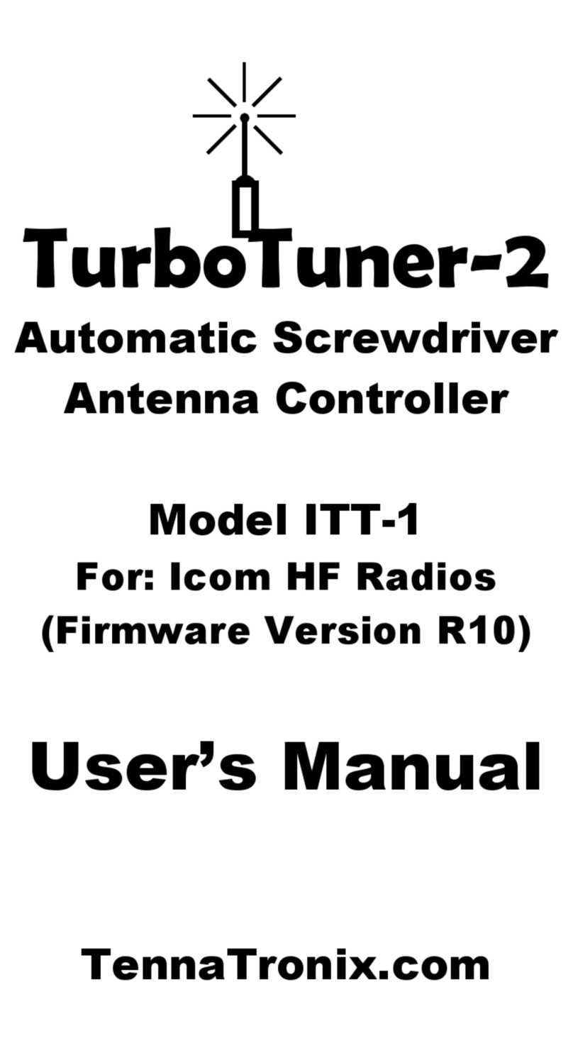 TennaTronix TurboTuner-2 user manual