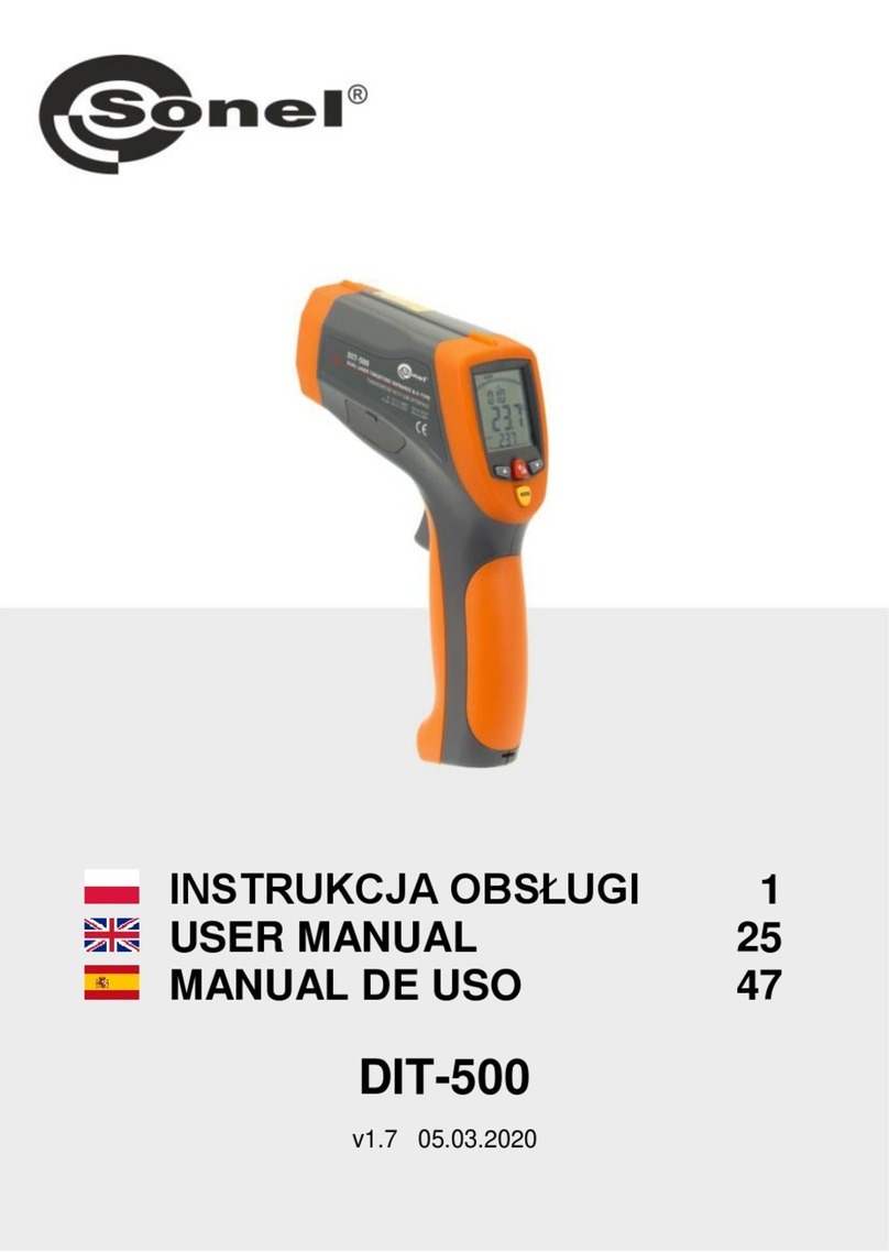 Sonel DIT-500 user manual