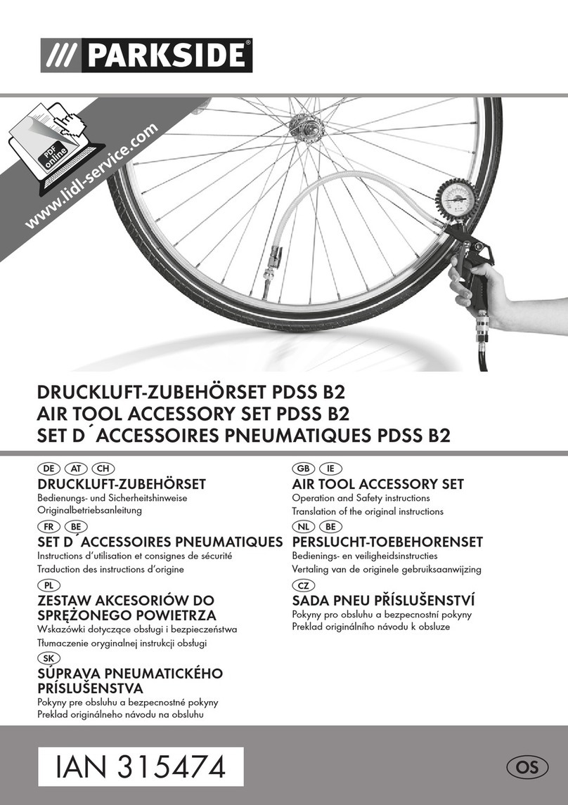 Parkside PDSS B2 Operation and Safety instructions, Translation of the original instructions