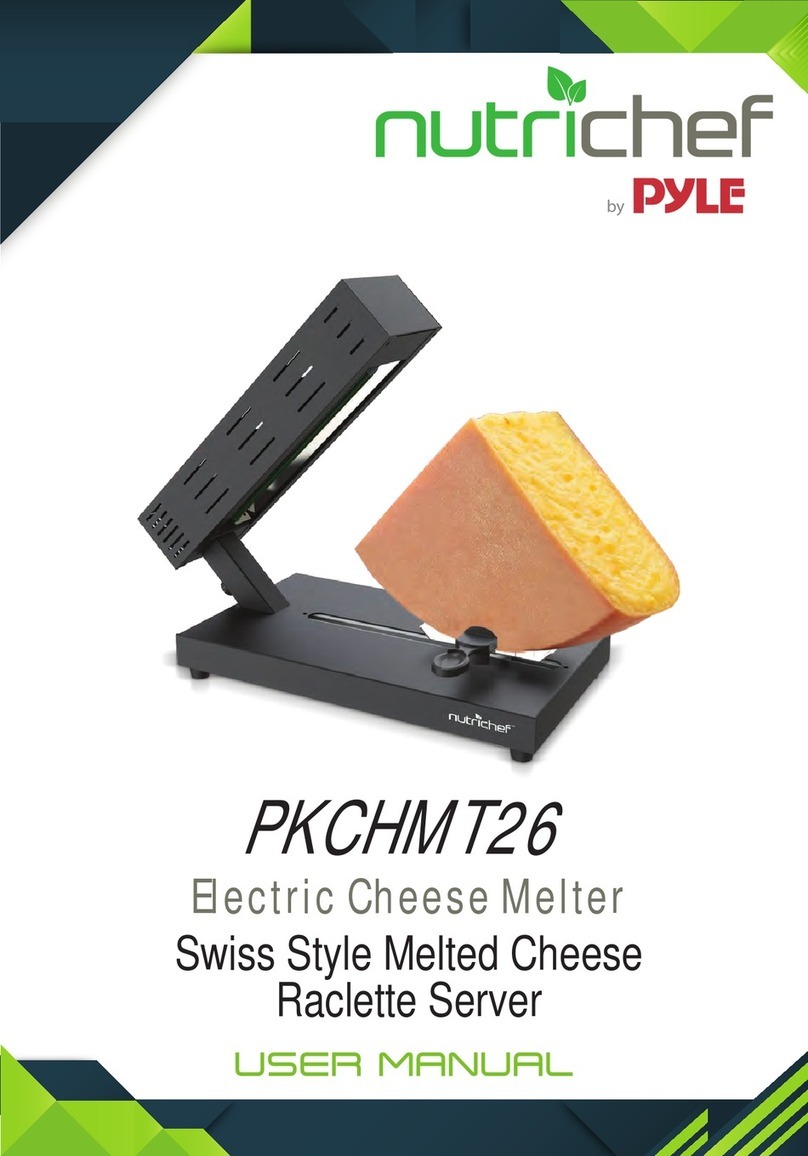 Pyle Nutrichef PKCHMT26 user manual