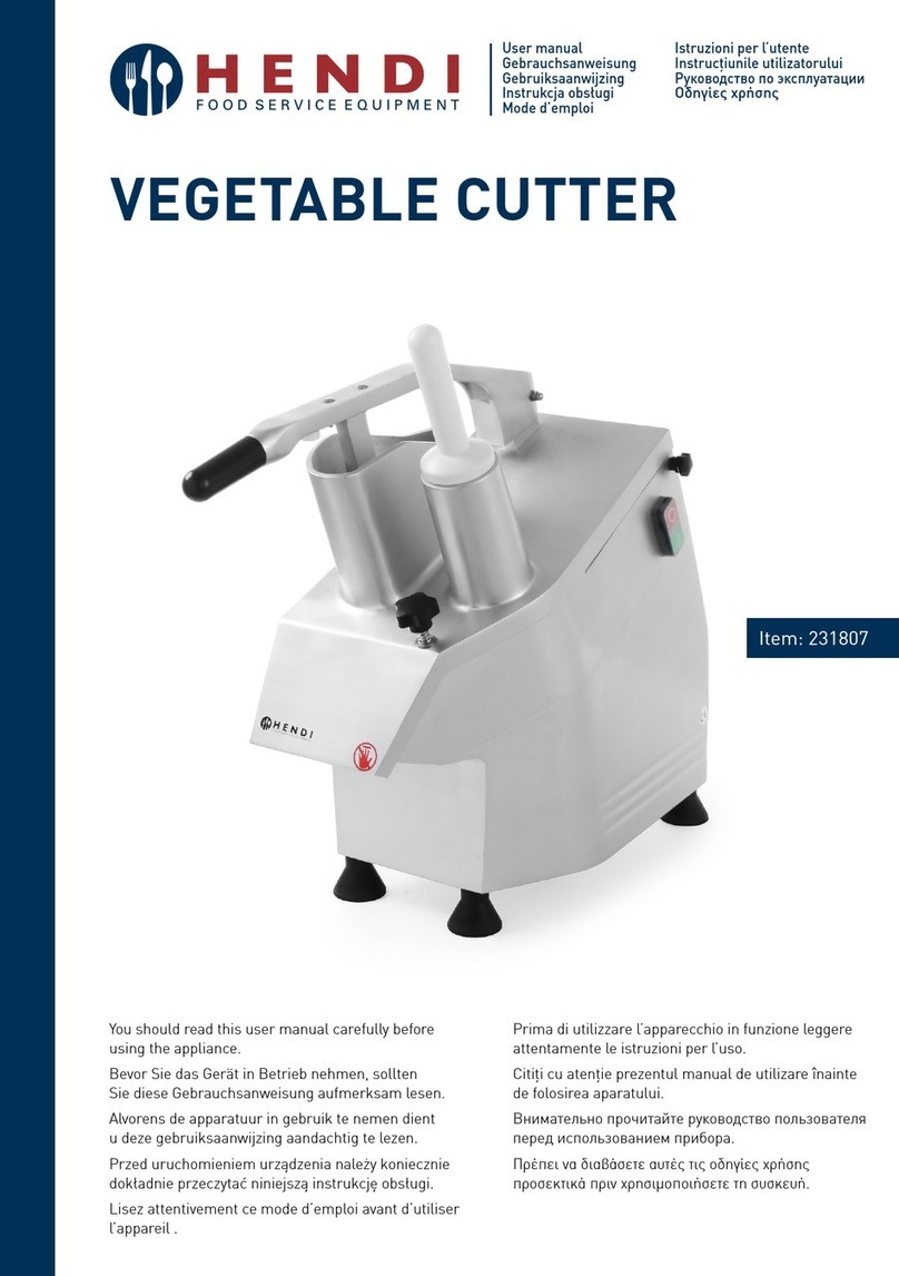 Hendi 231807 user manual