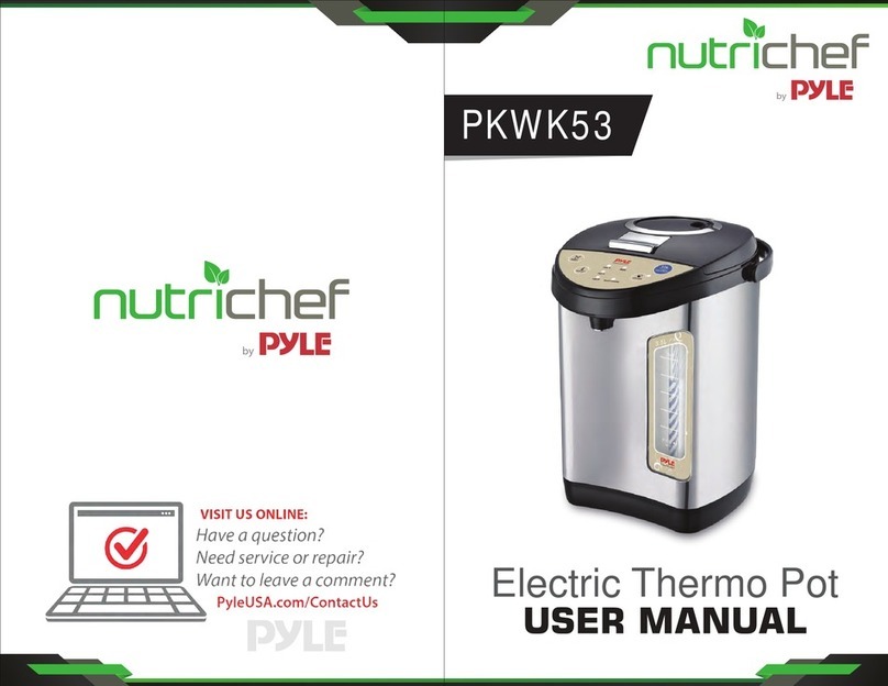Pyle Nutrichef PKWK53 user manual