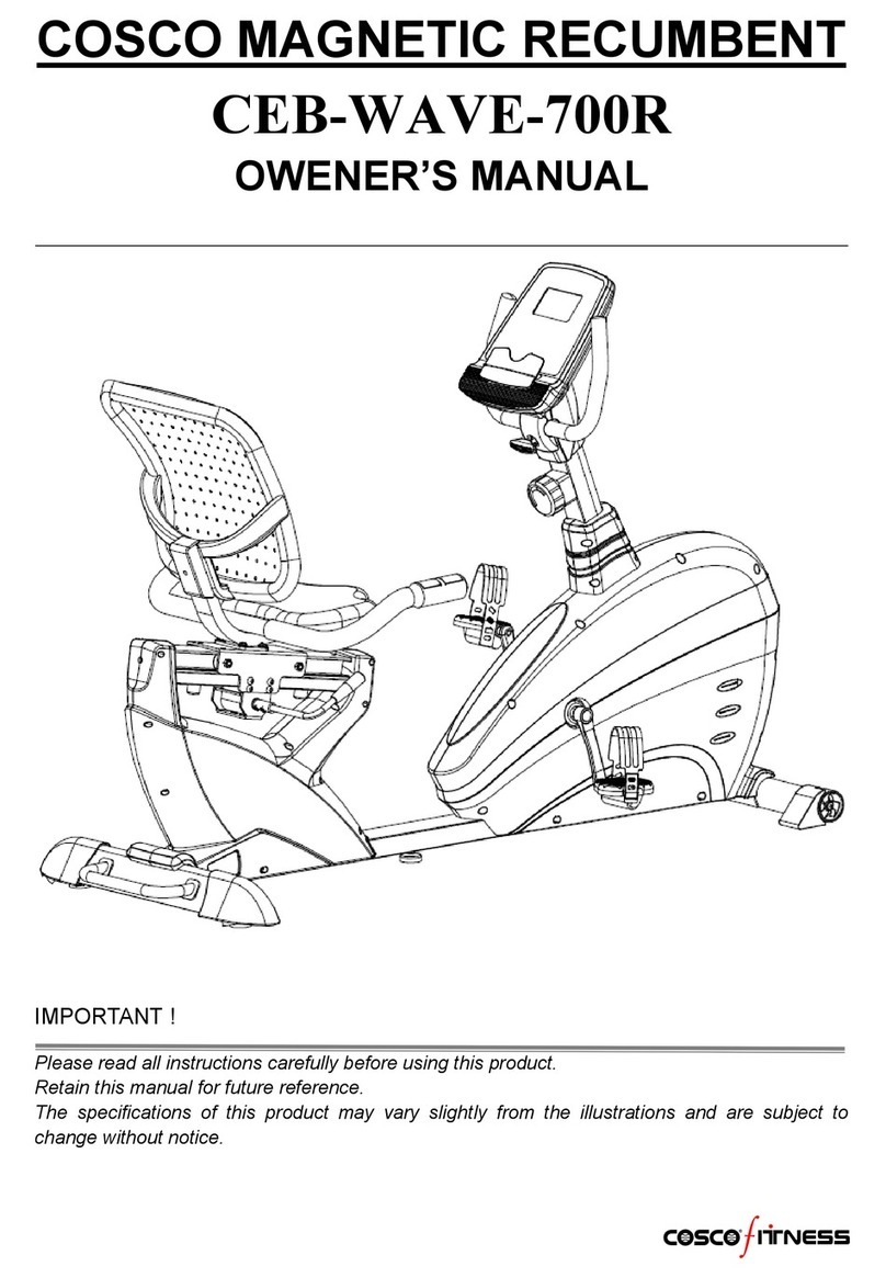 Cosco CEB-WAVE-700R Oweners manual