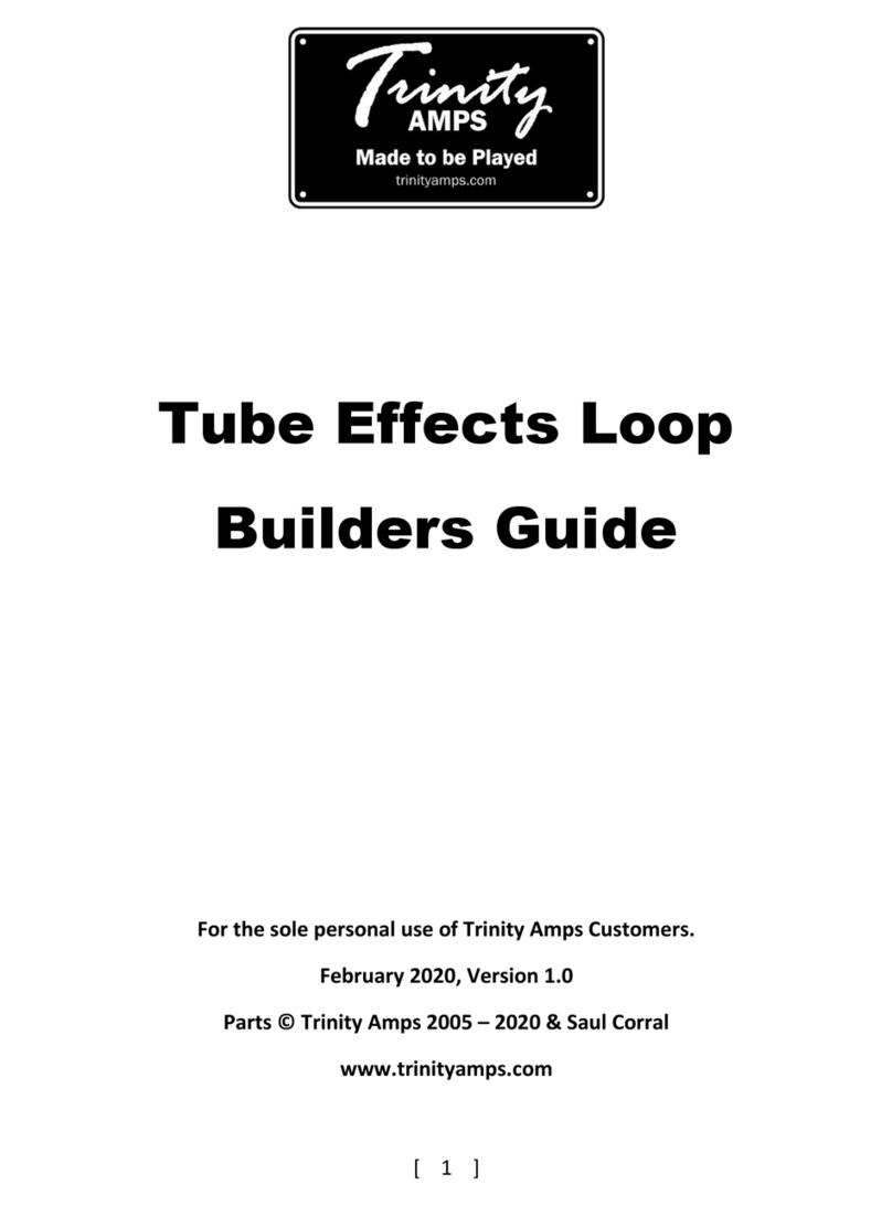 Trinity Amps Tube Effects Loop Builder's guide