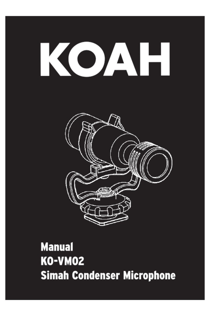 KOAH Simah KO-VM02 manual