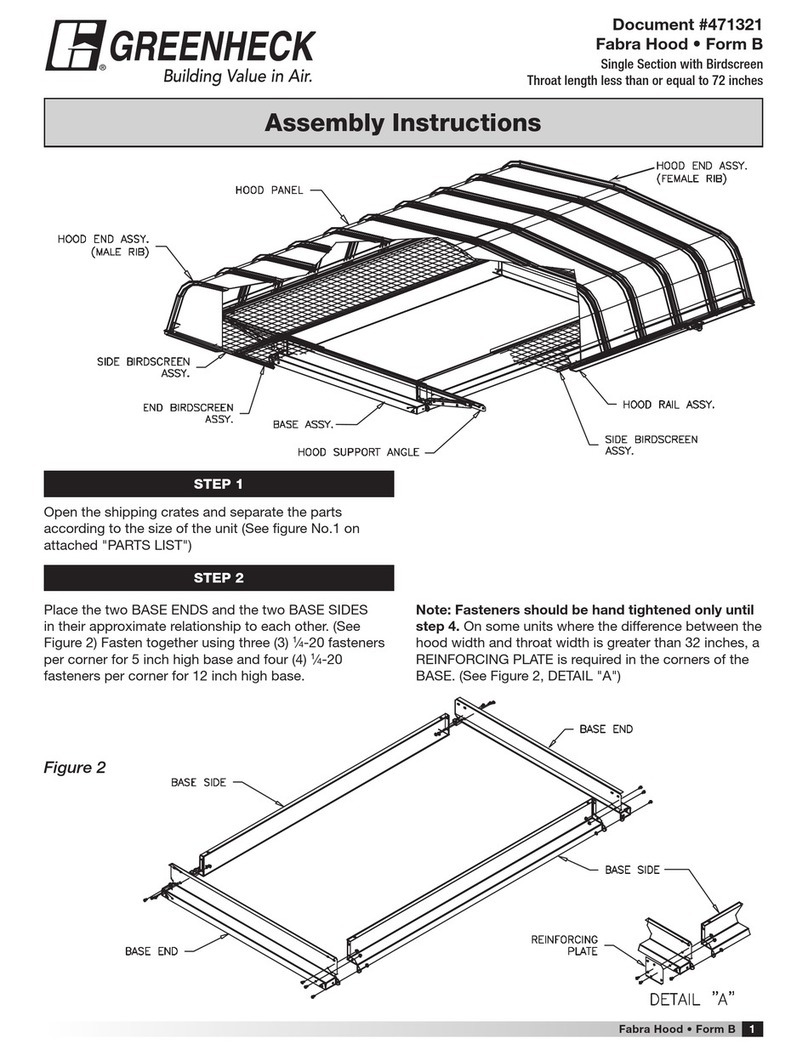 Greenheck FGI Series User manual
