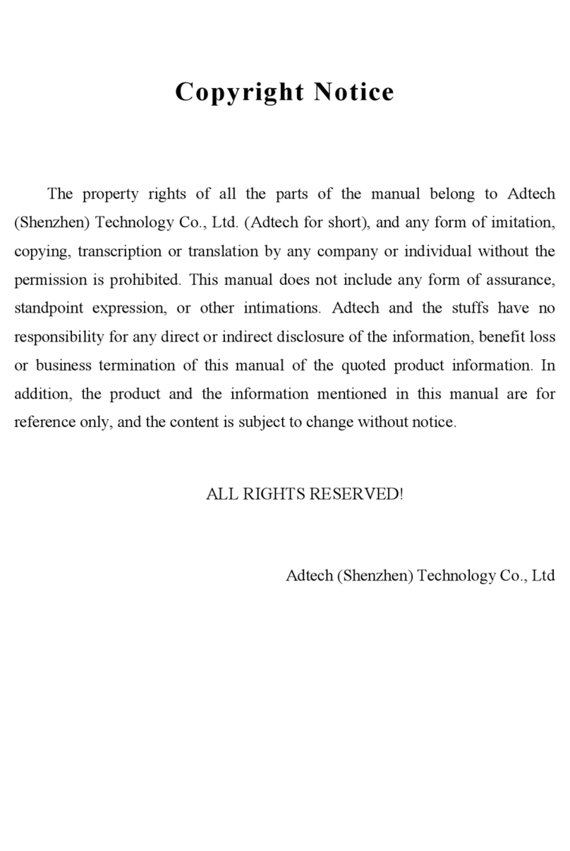 Adtech QS7 Series manual
