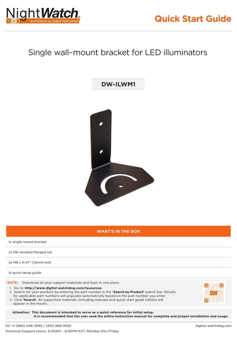 Digital Watchdog NightWatch DW-ILWM1 quick start guide