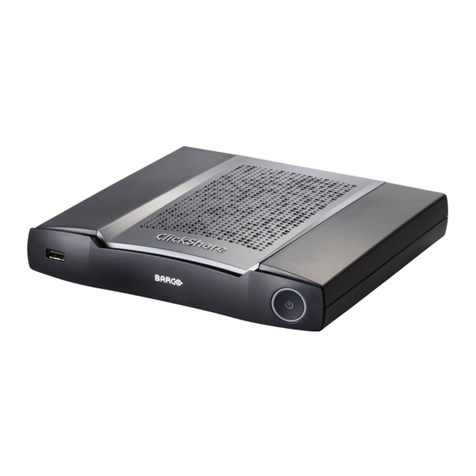 Barco ClickShare CSE-200+ User manual