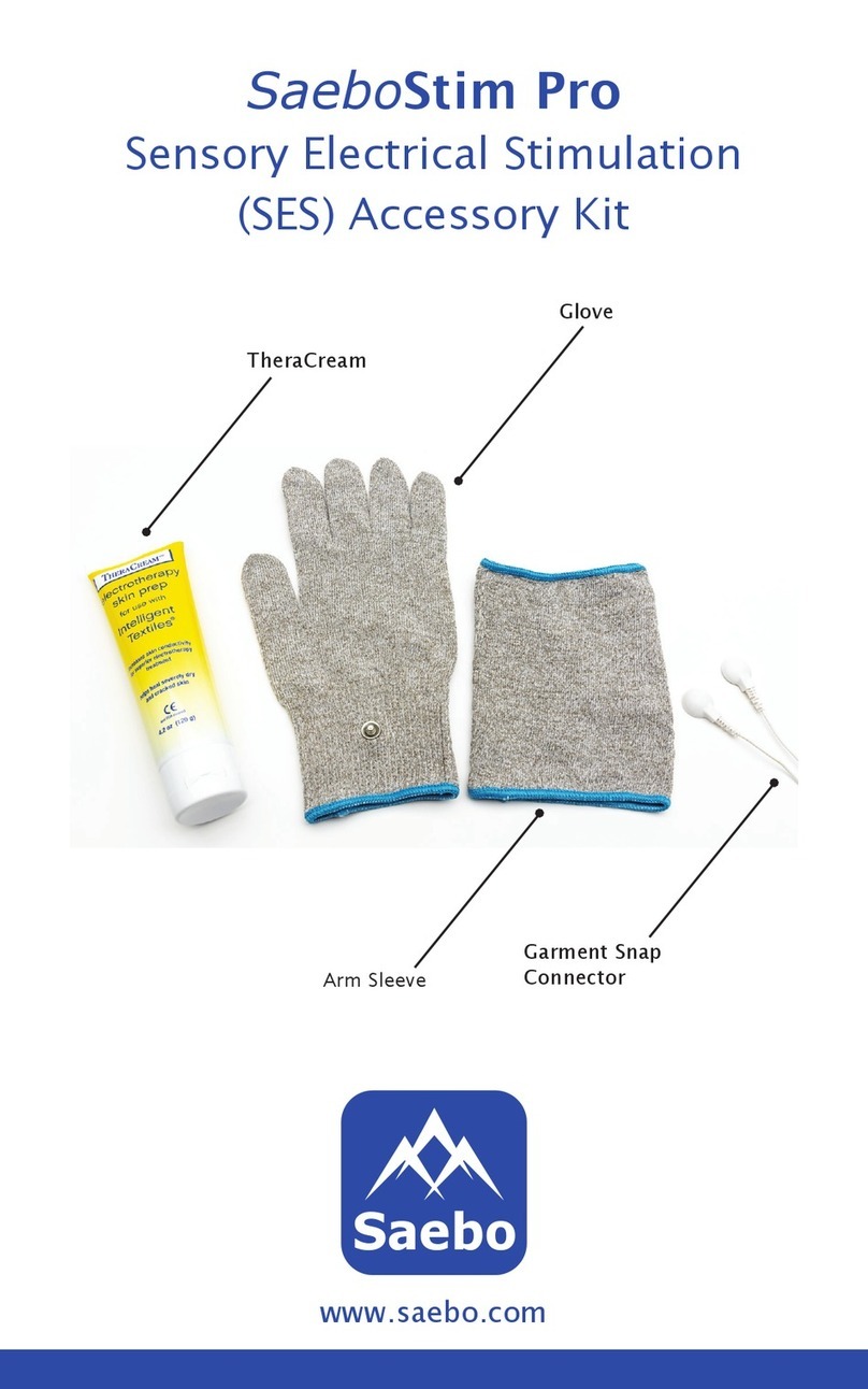 Saebo SaeboStim Pro Instructions for use