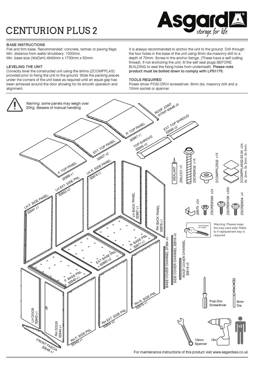 Asgard CENTURION PLUS 2 manual